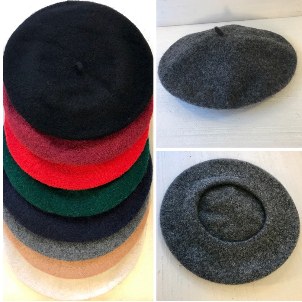 ❣️The Classic Wool Berets are Back❣️ - Picture 2 of 6